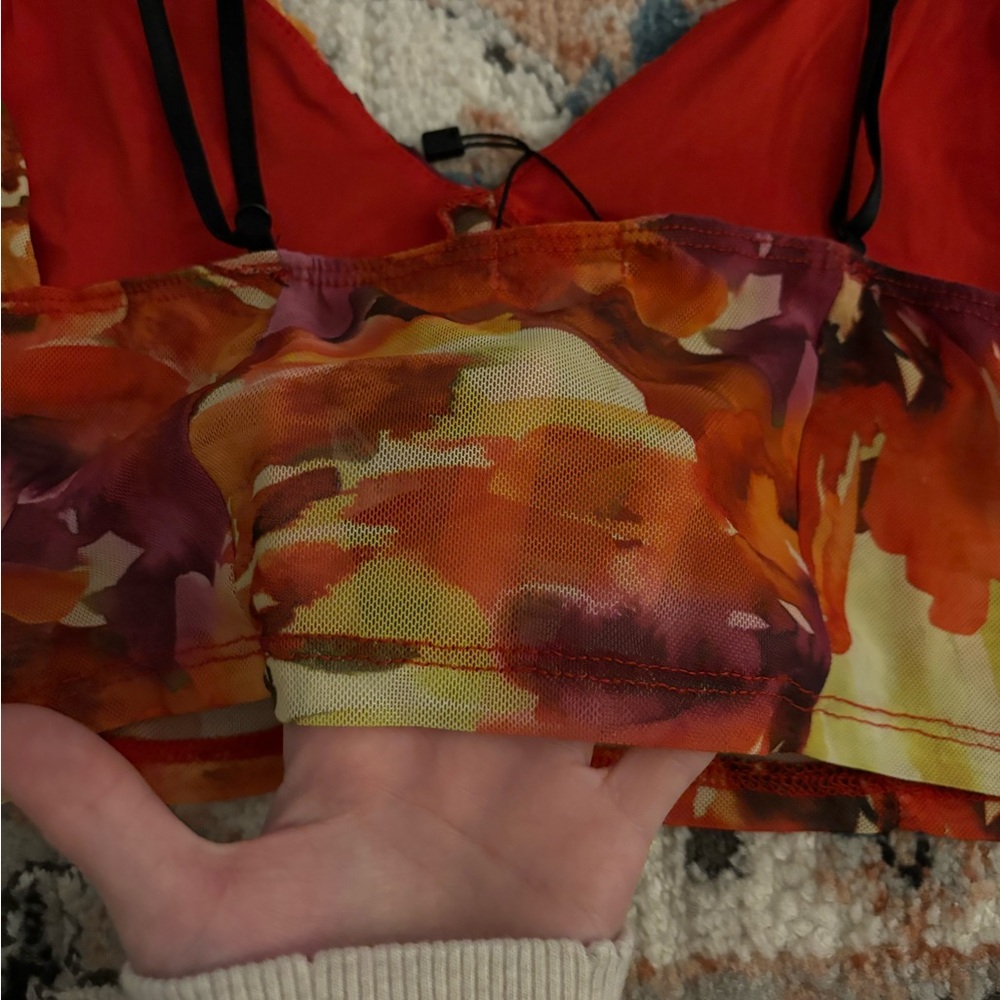 Multi-Colored Mesh Tank - Picture 4 of 4